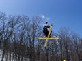 Todd Nordstrom on the Bushkill Terrain Park   Shawnee Mountain Ski Area